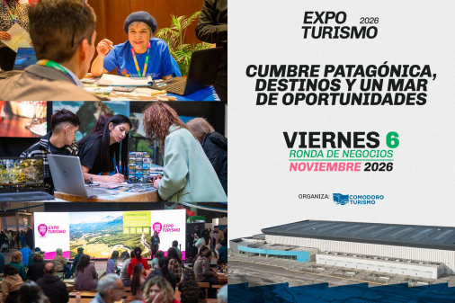 Cumbre Patagónica 2026 en Expo Turismo Comodoro Rivadavia