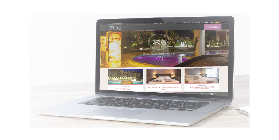Diseño web para hoteles y empresas turísticas